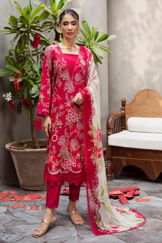 Nureh - Signature Prints Printed Lawn Collection Vol 1 - SP-160 - Unstitched