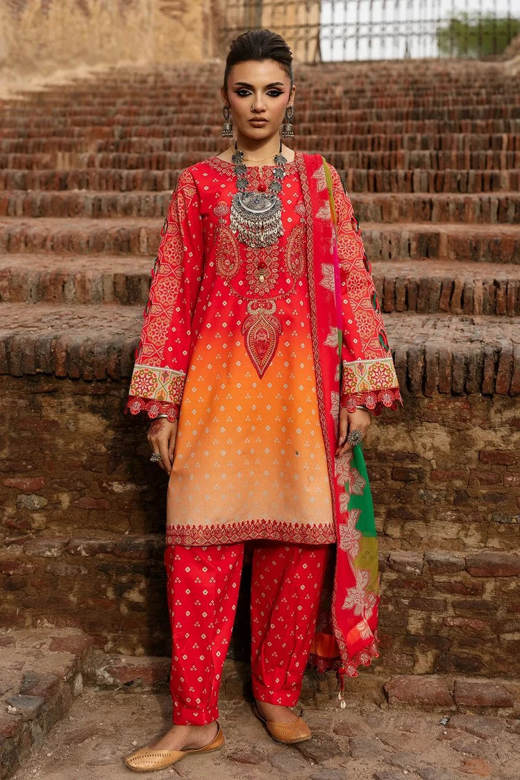 Charizma - Chunri Embroidered Lawn Vol 1 - CHN6-06 - Unstitched
