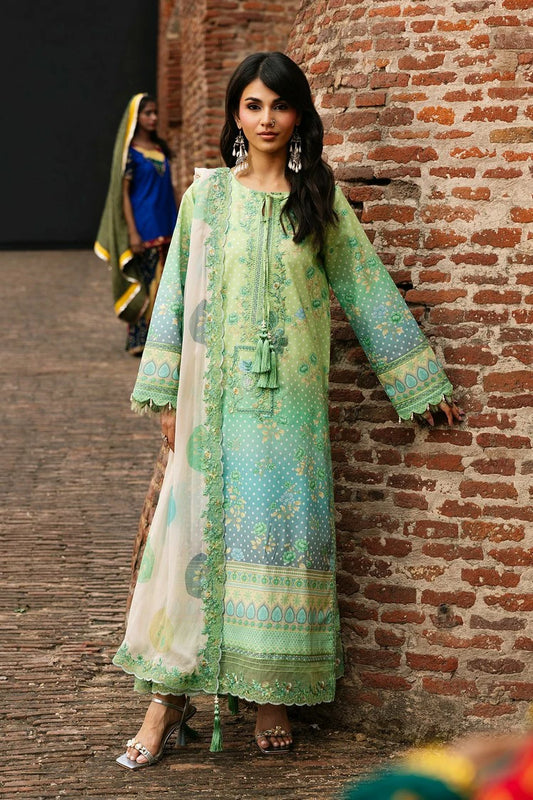 Charizma - Chunri Embroidered Lawn Vol 1 - CHN6-07 - Unstitched