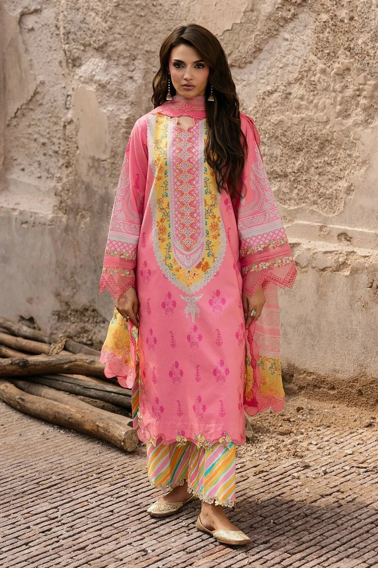 Charizma - Chunri Embroidered Lawn Vol 1 - CHN6-08 - Unstitched