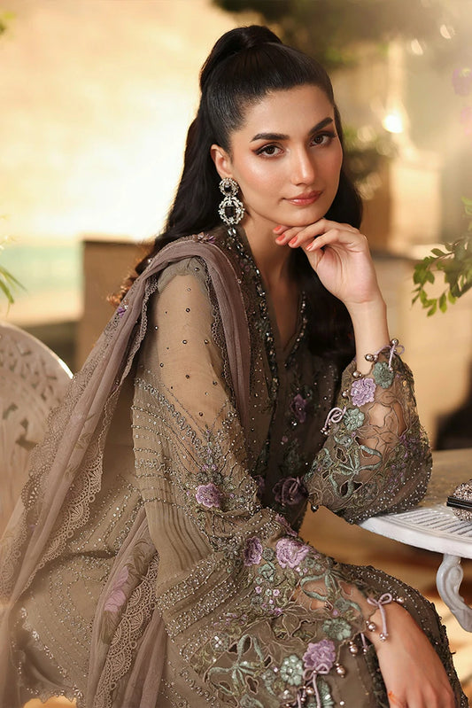 Maria B - Tea Affair Chiffon Collection - Design 02 - Unstitched
