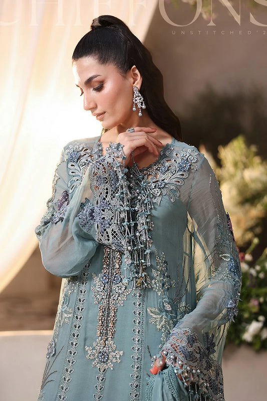 Maria B - Tea Affair Chiffon Collection - Design 06 - Unstitched