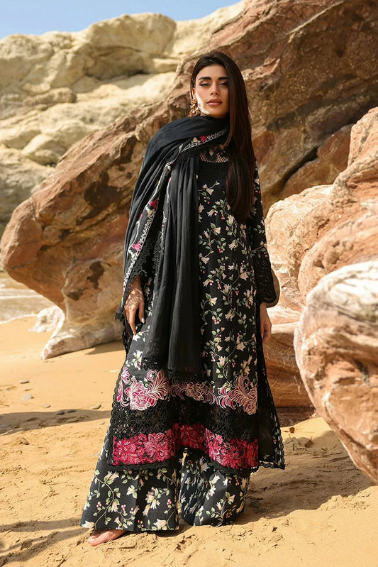 Manara - Summer Dreams Collection - VF-04-BLACK PEARL - Unstitched