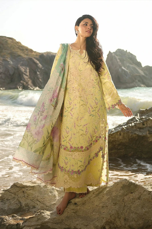 Manara - Summer Dreams Collection - VF-06-GOLDEN HAZE - Unstitched