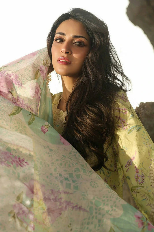 Manara - Summer Dreams Collection - VF-06-GOLDEN HAZE - Unstitched