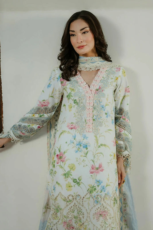 Manara - Summer Dreams Collection - VF-07-WHITE GAURA - Unstitched