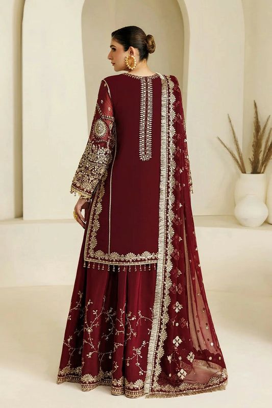 Alizeh - Aymal Bamber Chiffon Collection Vol 4 - AF-BHM-4071-Lira - Unstitched