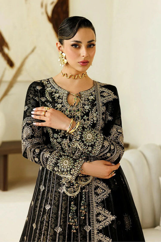 Alizeh - Aymal Bamber Chiffon Collection Vol 4 - AF-BHM-4073-Blanc - Unstitched