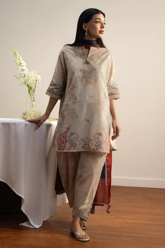 Zara Shahjahan - Coco Prints Drop 2 - SORA-3A - Unstitched