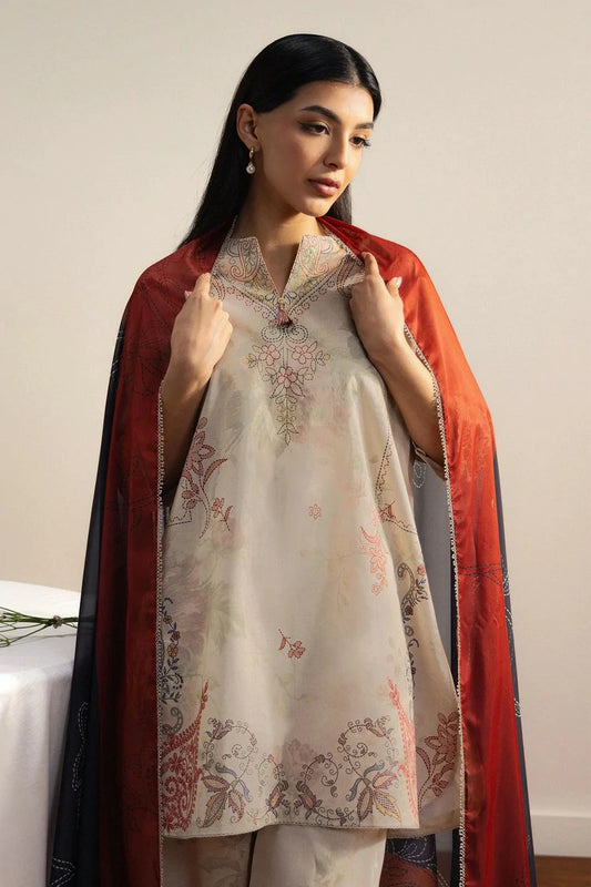 Zara Shahjahan - Coco Prints Drop 2 - SORA-3A - Unstitched