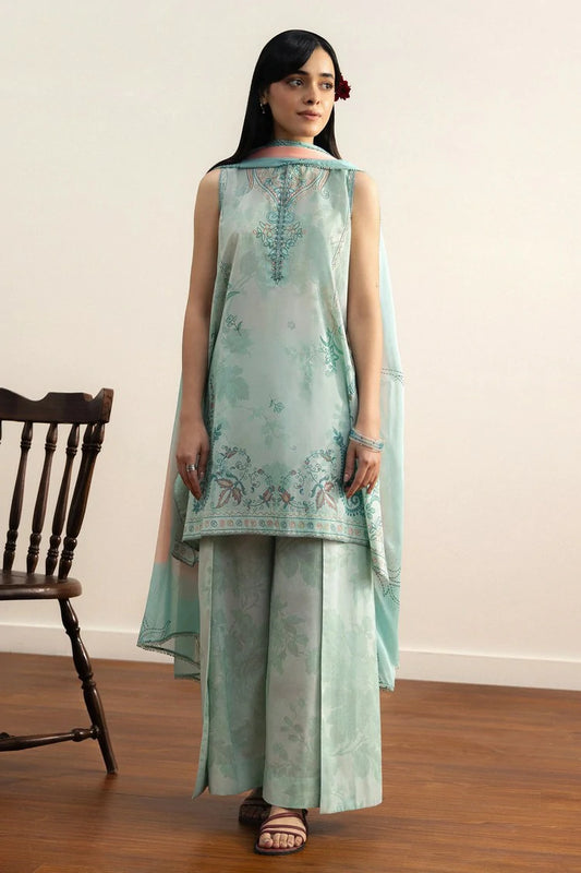 Zara Shahjahan - Coco Prints Drop 2 - SORA-3B - Unstitched