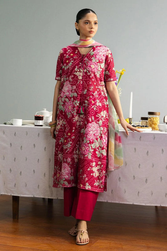 Zara Shahjahan - Coco Prints Drop 2 - KOHANA-4B - Unstitched