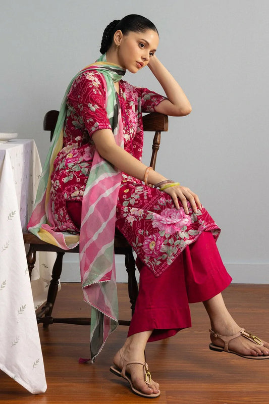 Zara Shahjahan - Coco Prints Drop 2 - KOHANA-4B - Unstitched