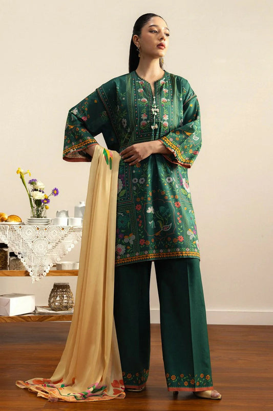 Zara Shahjahan - Coco Prints Drop 2 - TAKARA-7B - Unstitched