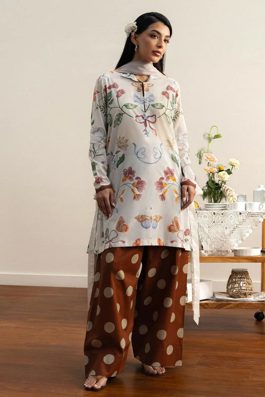 Zara Shahjahan - Coco Prints Drop 2 - YUKI-8A - Unstitched