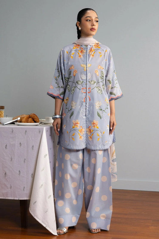 Zara Shahjahan - Coco Prints Drop 2 - YUKI-8B - Unstitched