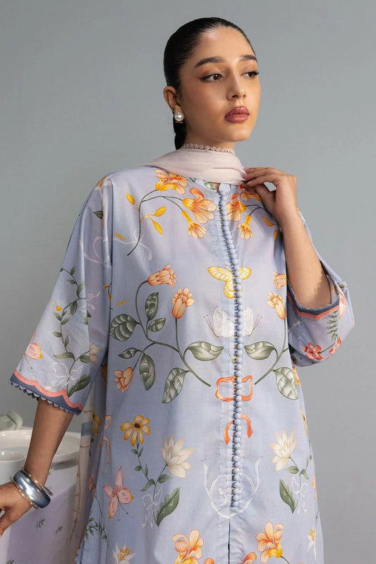 Zara Shahjahan - Coco Prints Drop 2 - YUKI-8B - Unstitched