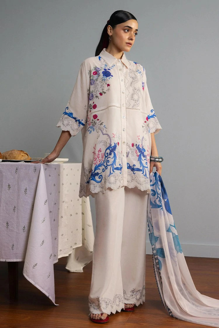 Zara Shahjahan - Coco Prints Drop 2 - REI-9A - Unstitched