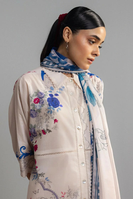 Zara Shahjahan - Coco Prints Drop 2 - REI-9A - Unstitched