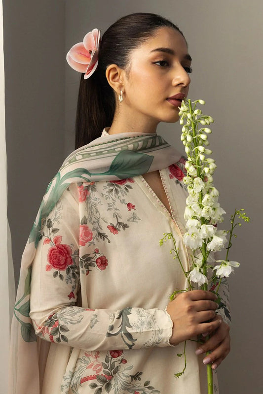 Zara Shahjahan - Coco Prints Drop 2 - REI-9B - Unstitched