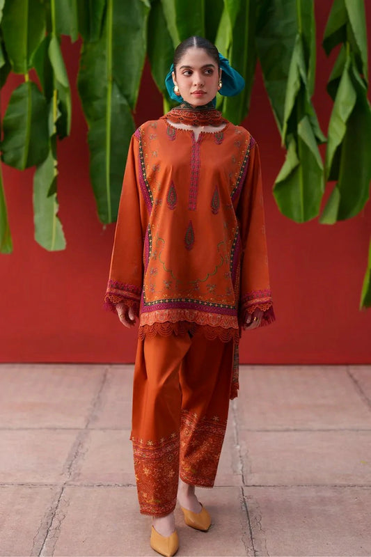 Saira Rizwan - Laanem SS Unstitched Collection - AZAI-B-03 - Unstitched