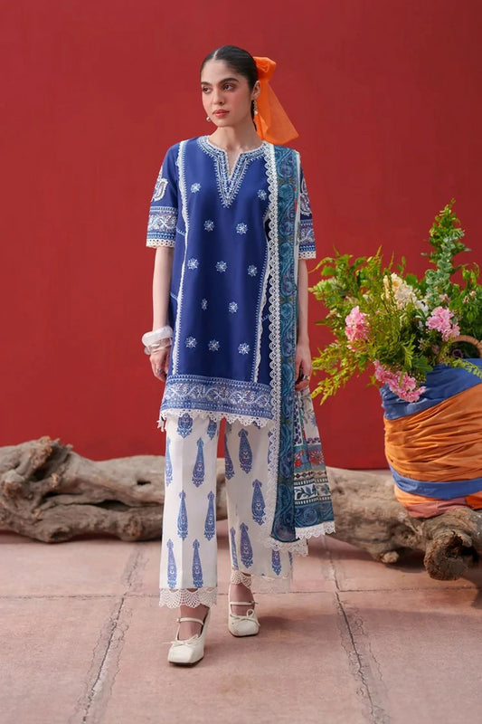 Saira Rizwan - Laanem SS Unstitched Collection - ZOYA-A-04 - Unstitched