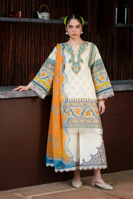 Saira Rizwan - Laanem SS Unstitched Collection - AZURA-A-05 - Unstitched