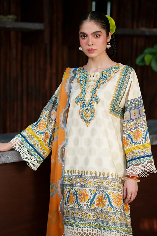 Saira Rizwan - Laanem SS Unstitched Collection - AZURA-A-05 - Unstitched