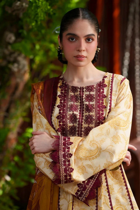 Saira Rizwan - Laanem SS Unstitched Collection - ZAREEN-A-06 - Unstitched