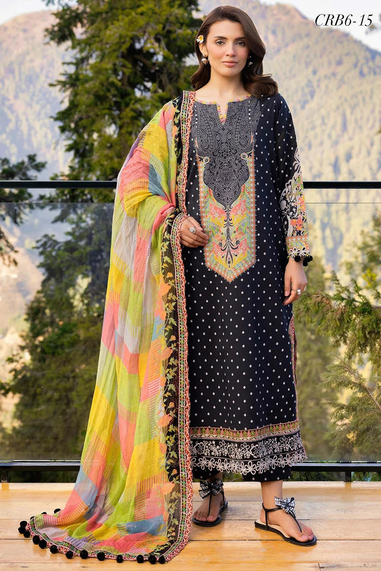 Charizma - Rang e Bahar Lawn Collection Vol 2 - CRB6-15 - Unstitched