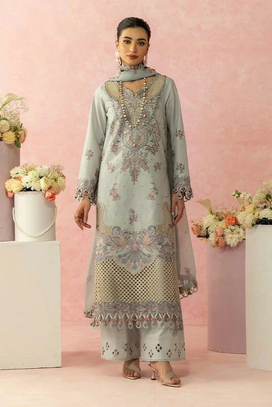 Asim Jofa - Luxury Lawn - AJULW-01 - Unstitched