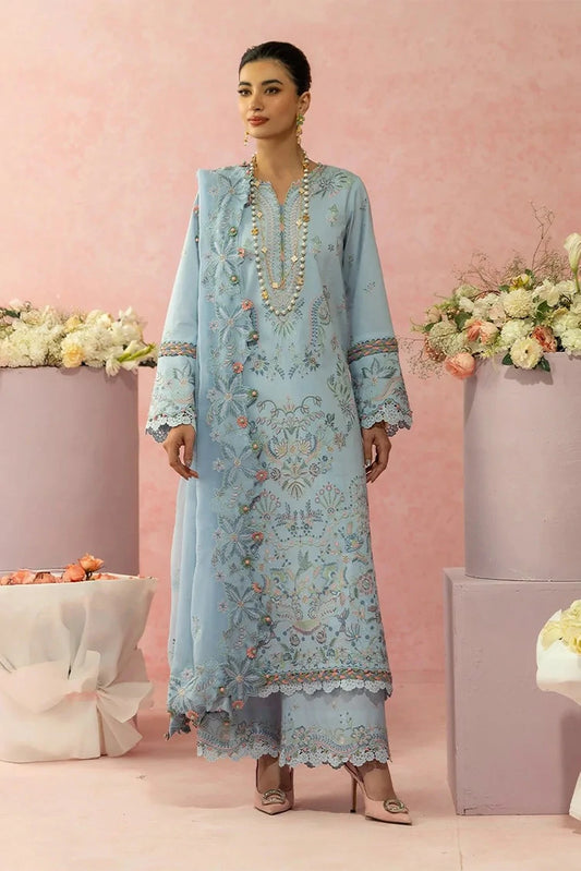 Asim Jofa - Luxury Lawn - AJULW-10 - Unstitched