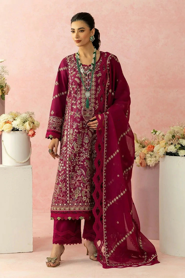 Asim Jofa - Luxury Lawn - AJULW-02 - Unstitched