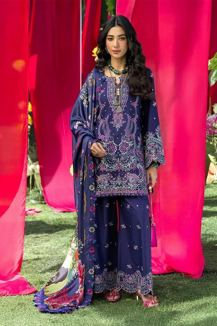 Asim Jofa - Luxury Lawn - AJULW-03 - Unstitched