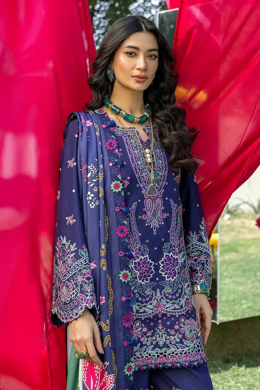 Asim Jofa - Luxury Lawn - AJULW-03 - Unstitched