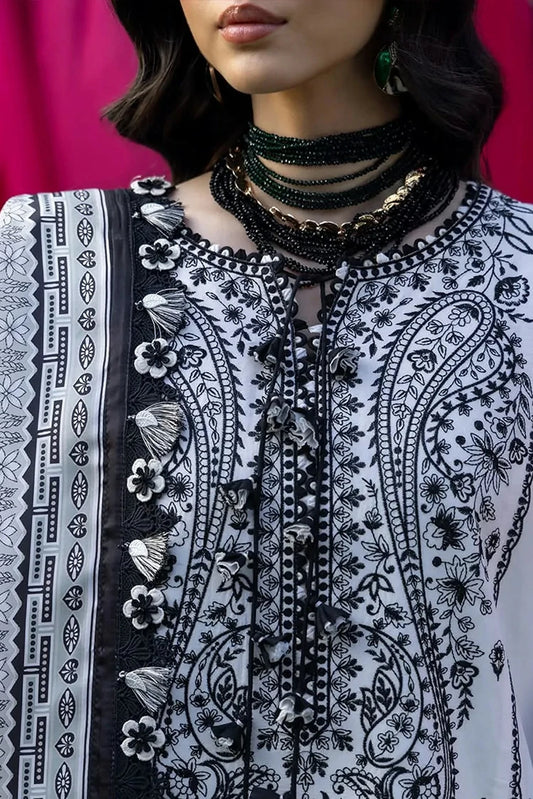 Asim Jofa - Luxury Lawn - AJULW-04 - Unstitched