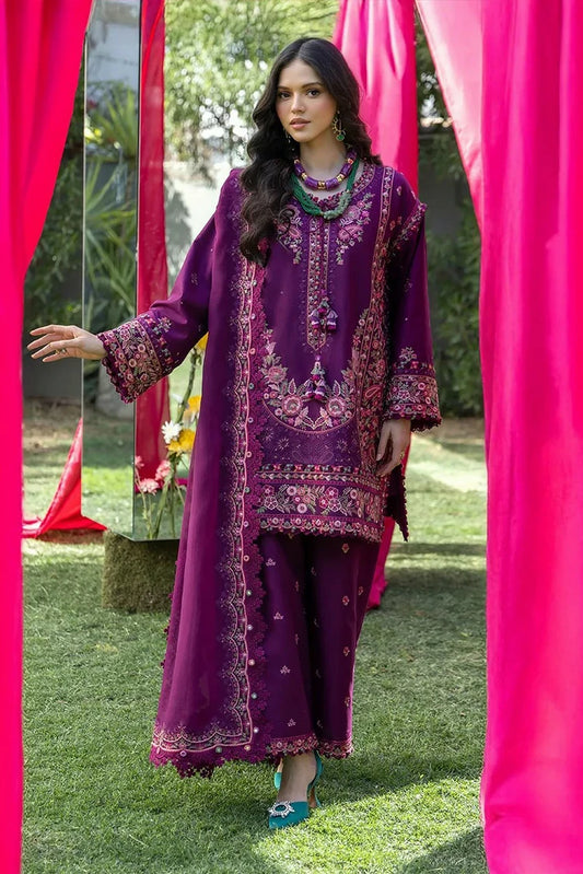 Asim Jofa - Luxury Lawn - AJULW-07 - Unstitched