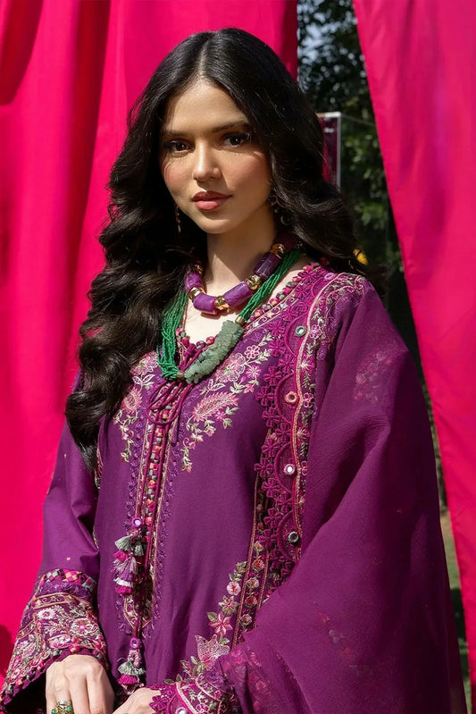 Asim Jofa - Luxury Lawn - AJULW-07 - Unstitched