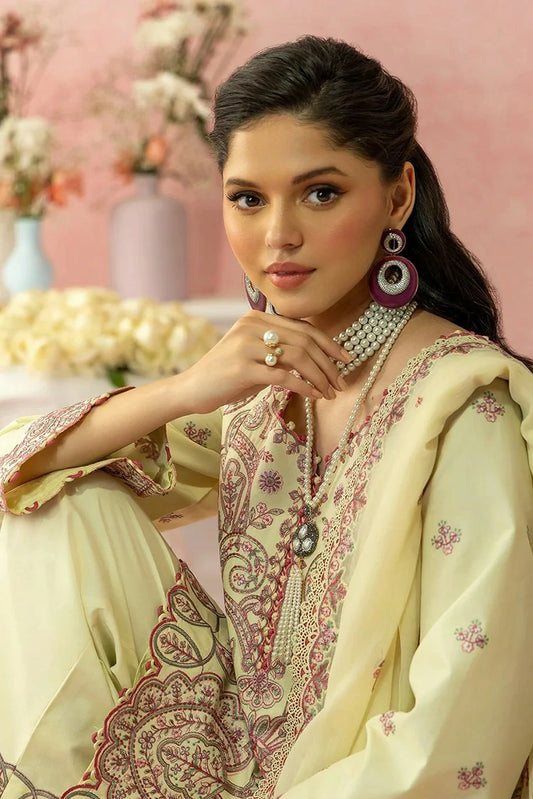 Asim Jofa - Luxury Lawn - AJULW-09 - Unstitched