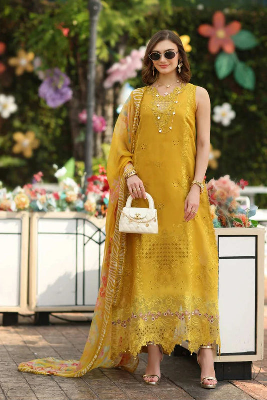 Noor by Saadia Asad - Noor Luxe Chikankari - Design 10 - Unstitched