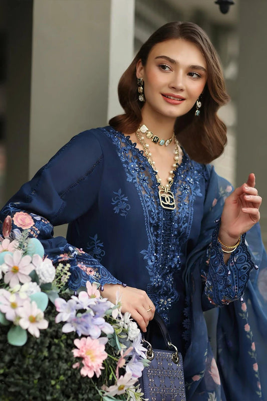 Noor by Saadia Asad - Noor Luxe Chikankari - Design 11 - Unstitched