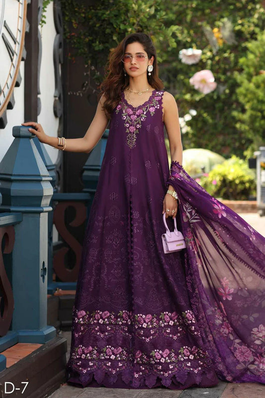Noor by Saadia Asad - Noor Luxe Chikankari - Design 07 - Unstitched