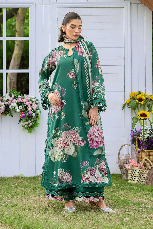 Elaf - Bridgerton Prints - EPB-8B MARIN - Unstitched