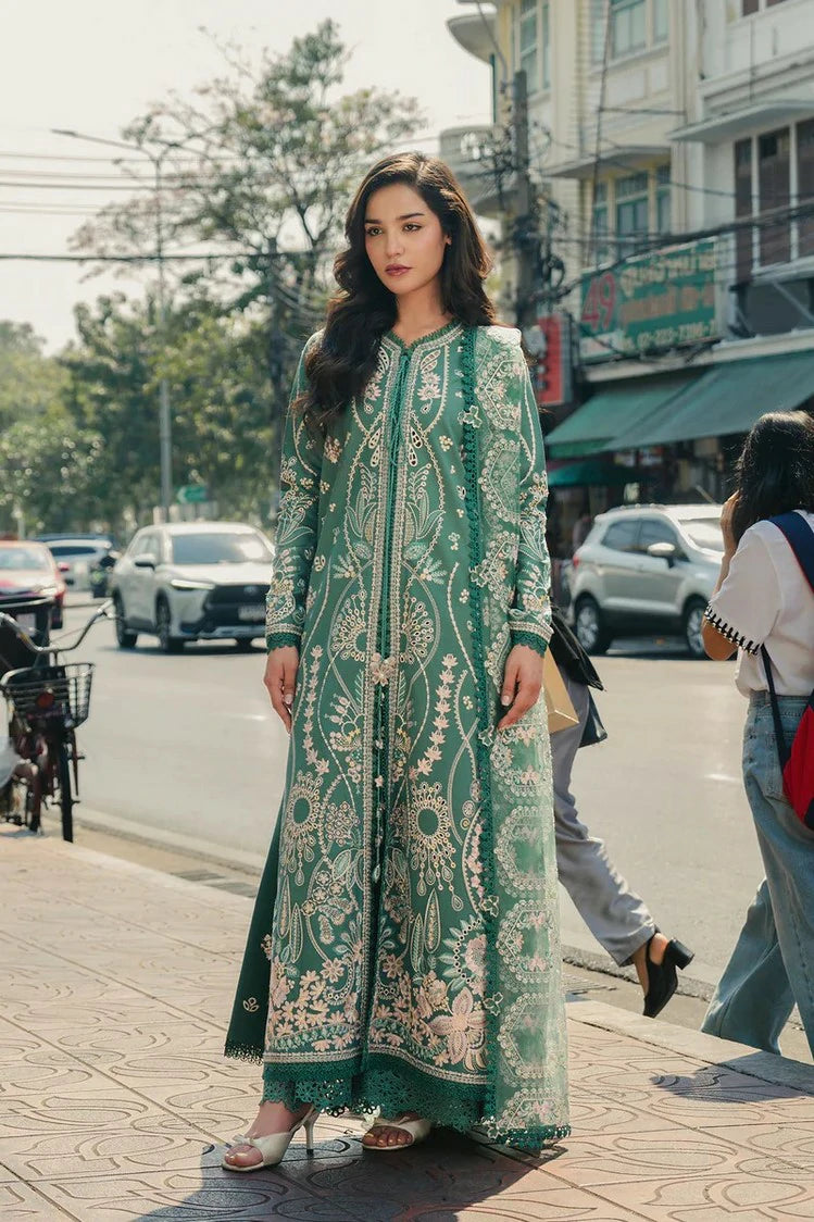 Afrozeh - Mulaqaat Embroidered Lawn Collection - 1212-Vasl - Unstitched
