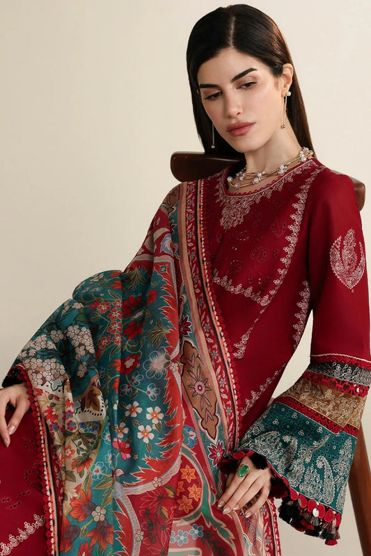 Jazmin - Iris Luxury Eid Lawn - IL26 D-08 - Unstitched