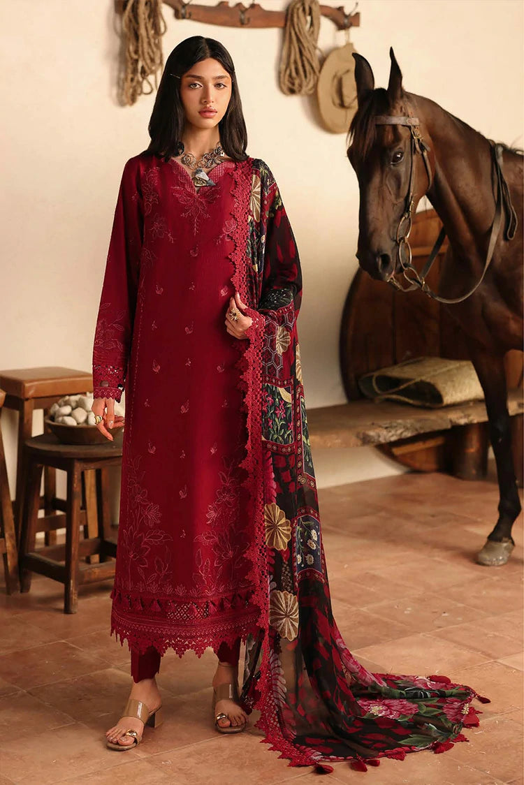 Nureh - Raha Embroidered Lawn Doria Collection Vol 2 - NE-248 - Unstitched