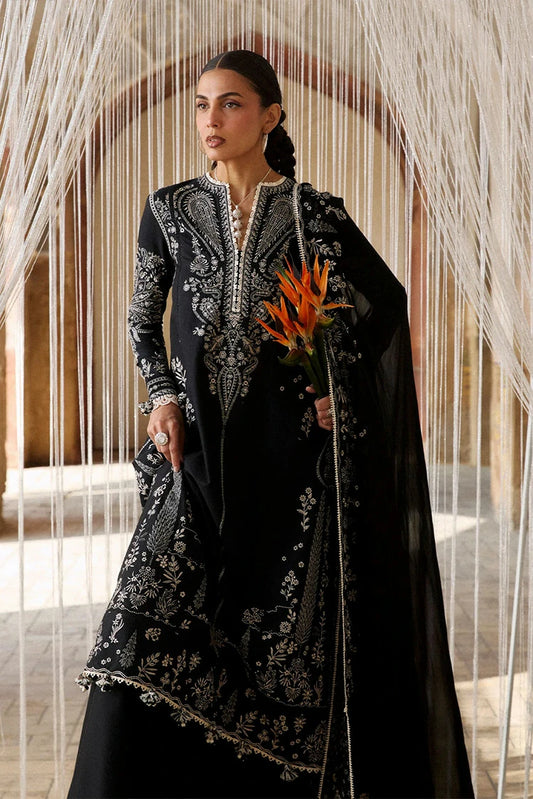 Hussain Rehar - Zan Spring Summer - D-108 Meshki - Unstitched