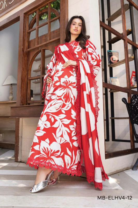 Maria B - Elaheh M Basics Vol 4 - MB-ELHV4-12 - Unstitched