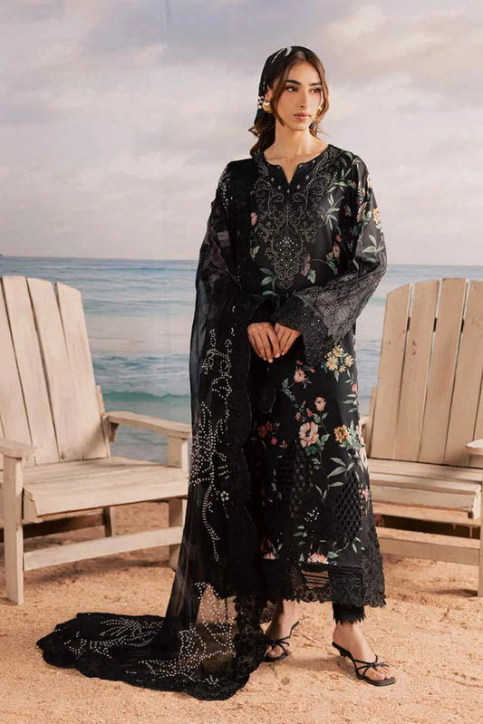 Nureh - Gardenia Embroidered and Printed Lawn Collection Vol 2 - NSG-224 - Unstitched