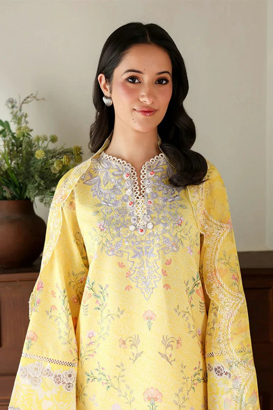 Roheenaz - Sunlit Tales Embroidered Edit - 01-Honey Haze - Unstitched